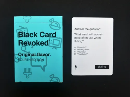 Miniatura 5 de Black Card Revoked: Cuarta edición: celebra la cultura negra probando tus conocimientos con este juego de trivia de cultura negra Ríete en voz