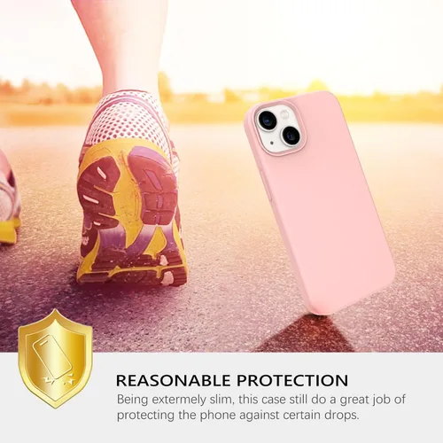 Miniatura 193 de GUAGUA Funda compatible con iPhone 17 Pro Max de 6.9 pulgadas, silicona líquida, goma de gel suave, delgada, forro de microfibra delgada