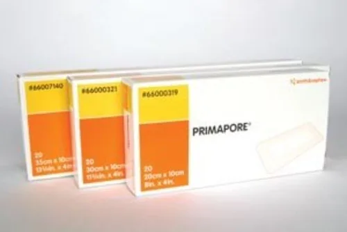 Smith & Nephew Aderezo Adhesivo Primapore 4 X 13.75" Poliéster Blanco (#66007140, Vendido Por Caja)