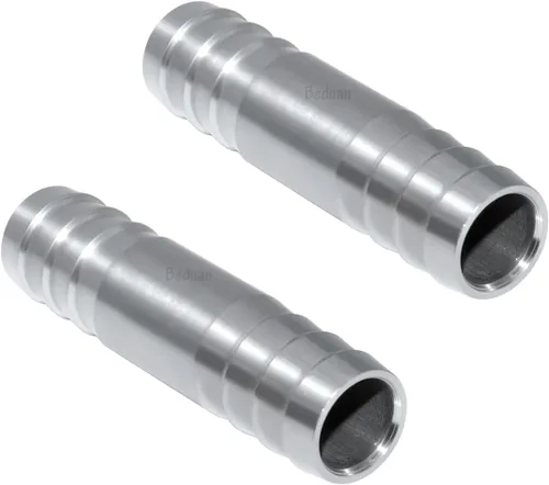 Miniatura 6 de Beduan Acero Inoxidable 1" Empalmador de Manguera de Púa Redonda Adaptador de Unión