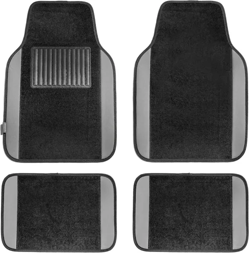 Miniatura 9 de FH Group Alfombrillas de Piso Automotrices – Ajuste Universal Alfombrillas de Alfombra Premium para Automóvil con Almohadilla para el Talón
