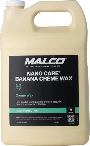 Miniatura 8 de Malco Nano Care Banana Creme Wax - Brillo Profundo Brillante y Protección UV de Larga Duración / Para Acabados Automotrices, Marinos e Industriales