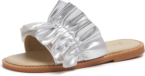 Miniatura 42 de THEE BRON Lindas pantuflas para niñas, sandalias elegantes para niños pequeños y niños