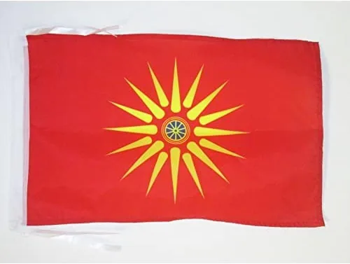 Miniatura 976 de Bandera de México AZ FLAG, 45.7 x 30.5 cm, con cordones - Pequeñas banderas mexicanas de 30 x 45 cm - Bandera de 45.7 x 30.5 cm