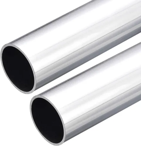 Miniatura 20 de uxcell Tubo Redondo de Aluminio 6063, Tubo de 35mm DE 32mm DI 300mm de Longitud para Proyectos de Industria DIY