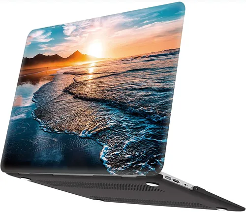 Miniatura 8 de Funda rígida para MacBook Air de 13 pulgadas 2017 2016 2015 2014 2013 2012 2011 2010 versión A1466/A1369, cubierta rígida de plástico, cubierta