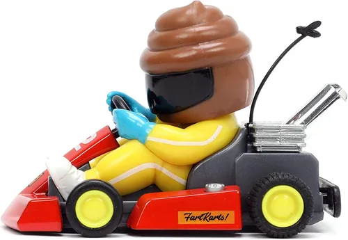 Miniatura 3 de Jada Toys Fart Karts The Skid Pull Back Car, juguetes de 3.5 pulgadas para niños a partir de 6 años (32787)