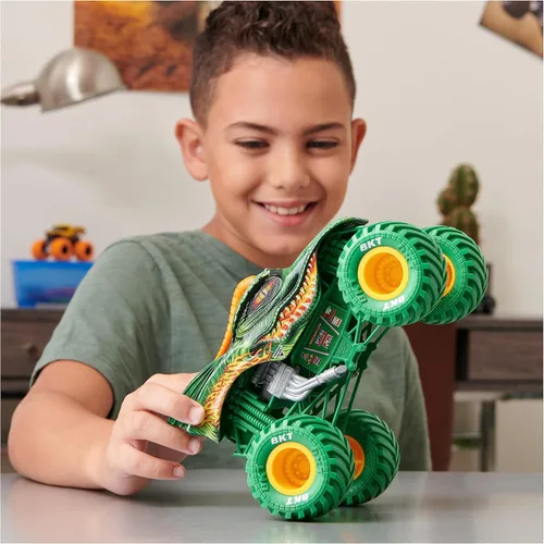 Miniatura 3 de Monster Jam, Camión Monstruo Dragón Oficial, Vehículo de Colección Fundido a Presión, Escala 1:24, Juguetes para Niños Varones de 3 Años en Adelante