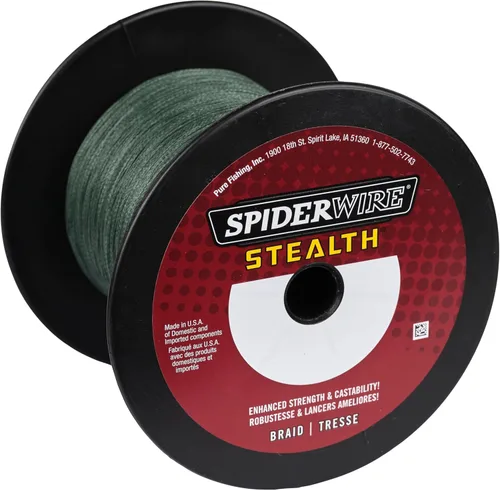 Miniatura 2 de Spiderwire Stealth Braid 3000 Yardas Verde musgo