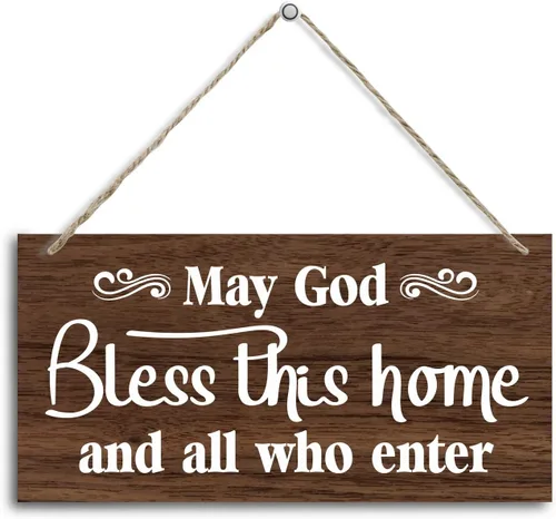 Miniatura 17 de Kitchen Rules - Letrero decorativo de madera con texto en inglés "This is a Self-Cleaning Kitchen, placa de madera impresa colgante, letrero