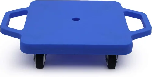 Miniatura 12 de Tabla de sentarse para niños con ruedas universales – Scooter de plástico de seguridad para niños de 6 a 12 años – Scooter deportivo manual con asas