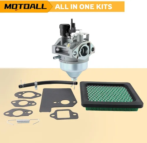 Miniatura 7 de MOTOALL Carburador 16100-Z1L-854 para motores Honda 16100-Z8B-841 GCV160A0 GCV160LA GCV160LA0 HRR216 con kit de juntas de filtro de aire de bujía