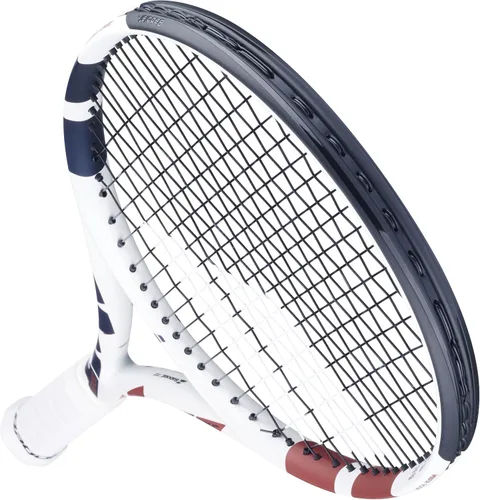 Miniatura 6 de Babolat Boost Drive - Raqueta de tenis con cuerda (blanco) - Añade una bolsa opcional, pelotas de tenis y agarres