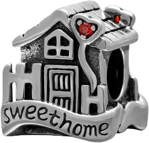 Miniatura 4 de Sweet House Charm - Abalorio de plata de ley 925 para pulsera Pandora