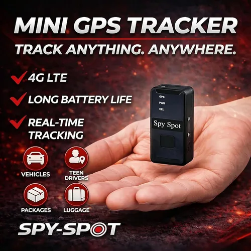 Miniatura 7 de SpySpot 4G LTE GPS Tracker GL320MG con funda magnética resistente a la intemperie y batería extendida - Dispositivo de seguimiento de vehículos