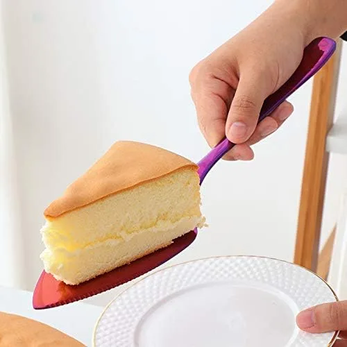 Miniatura 8 de Juego de cuchillos para tartas de boda, espátula de acero inoxidable 304, herramienta para hornear, pala, mantequilla, cuchillos para tarta, Con