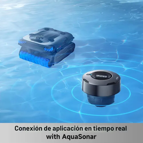 Miniatura 9 de Mova Rover X10 - Limpiador robótico inalámbrico para piscinas, limpieza 7 en 1, mapeo AquaScan LDS y Pool Navi preciso, estacionamiento inteligente