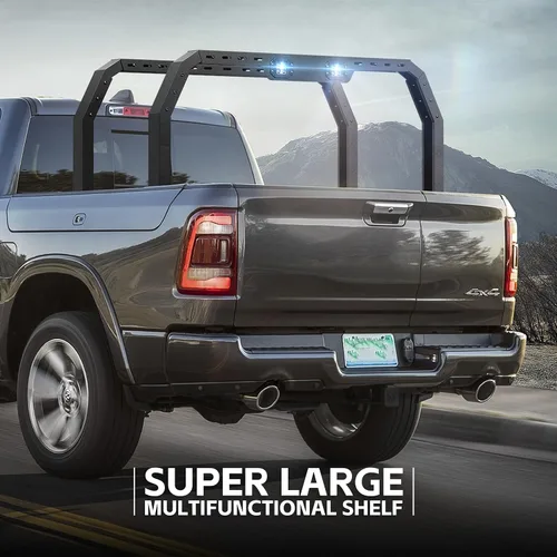 Miniatura 8 de Soporte de carga para camión compatible con Silverado Sierra 1500 y Ford F150/Ranger/Dodge Ram 1500/Toyota Tundra/Gladiator JT/GMC