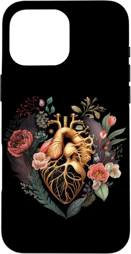 Miniatura 19 de Anatomical Heart and Flowers for Your Love Case for iPhone 17