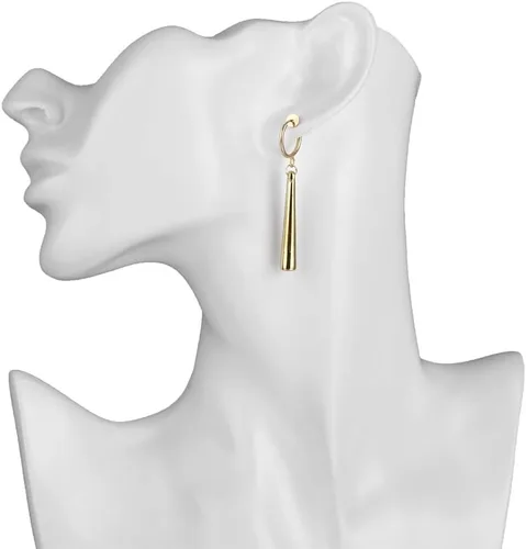 Miniatura 4 de 3 aretes dorados de clip de anime para cosplay, aretes Zoro para mujeres y hombres, aretes colgantes para cartílago