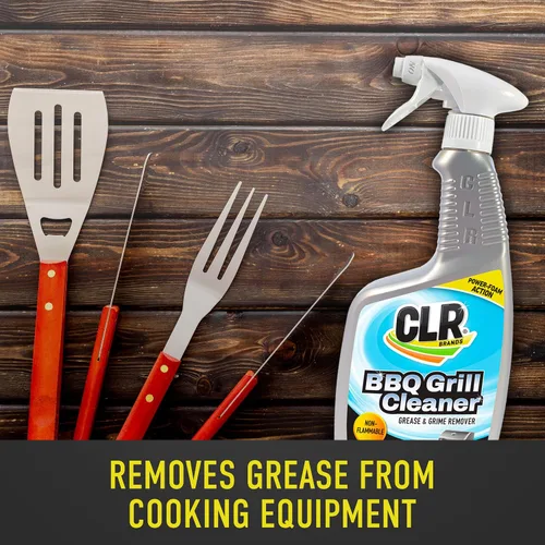Miniatura 6 de CLR Brands - Limpiador de parrilla y desengrasante en aerosol, botella de 26 onzas, limpiador de barbacoa que elimina alimentos quemados, grasa