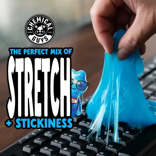 Miniatura 7 de Chemical Guys Sticky Icky - Gel de limpieza para automóvil, manzana verde, limpiador interior de automóvil, limpiador reutilizable para grietas