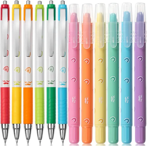 Miniatura 9 de Mr. Pen - Marcadores y bolígrafos bíblicos sin derrame, paquete de 12, marcadores de gel, bolígrafos para la Biblia sin traspaso Bible-Safe Gel