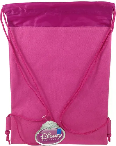 Miniatura 2 de Disney Mochila con cordón Princesses Rosa Oscuro, Rosado, Mochila