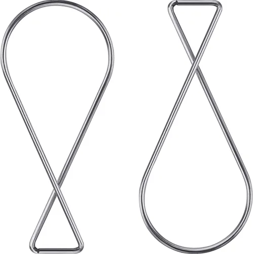Miniatura 9 de Outus Paquete de 50 clips de gancho para azulejos de techo, barra en T, clips de techo para oficina, aula, decoración del hogar y boda, letrero