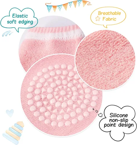 Miniatura 2 de Baby Crawling Pads Anti Slip Knee Pads Baby Knee Protectors Toddler Leg Warmer Safety Walking Kneepads - Rodilleras para Bebe