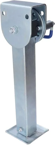 Miniatura 2 de Remolque, pata de caída de remolque, universal, resistente, galvanizado, de alta resistencia, fácil montaje para autocaravana, caravana, accesorios