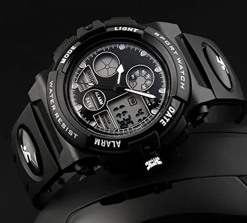 Miniatura 6 de PASNEW Kids WatchBoy Sports Waterproof WatchLED 50M Alarm Calendar Outdoors WatchWatches with Luminous