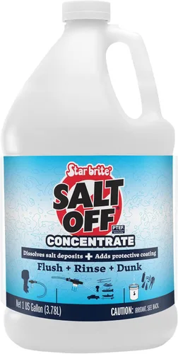 Miniatura 11 de Kit STAR BRITE Salt Off – Aplicador y 32 OZ de concentrado para limpieza de motores marinos y eliminación de sal en botes, remolques