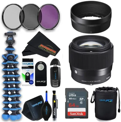 Miniatura 14 de Sigma 56mm para E-Mount (Sony) Objetivo de cámara fijo de primera calidad, negro (351965)