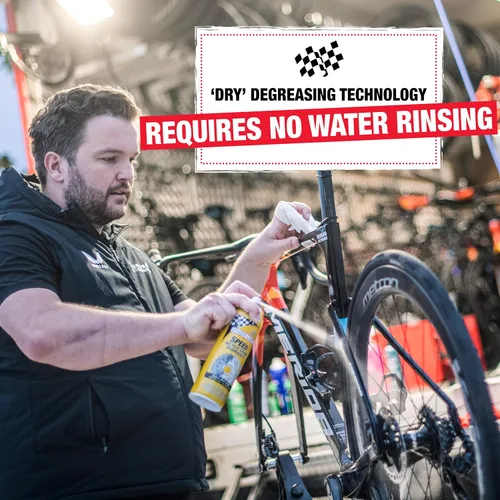 Miniatura 3 de Finish Line Desengrasante de bicicleta de velocidad: potente fórmula seca para cadenas de bicicletas, engranajes y frenos de disco, Turbo Spray