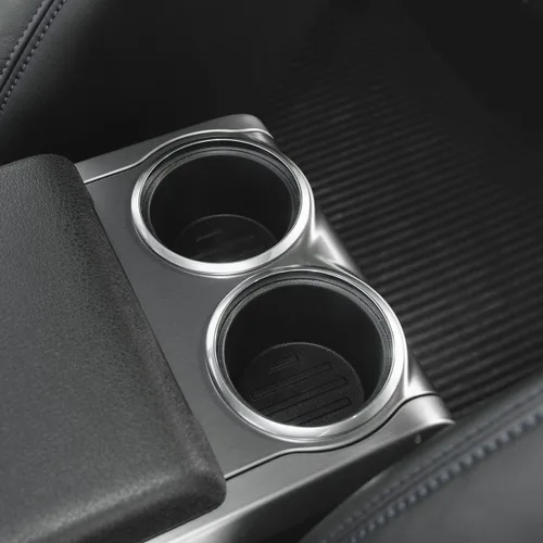 Miniatura 3 de Soporte para tazas de consola central para Ford F150 2009-2014 con soporte de taza de consola de flujo a través del inserto de repuesto para F150