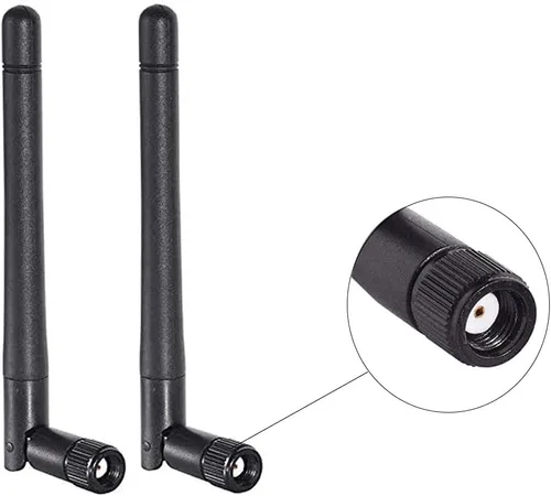 Miniatura 4 de CORONIR WiFi de banda dual 2.4GHz 5GHz 5.8GHz 3dBi MIMO RP-SMA antena macho para enrutador WiFi repetidor de señal inalámbrico tarjeta de red USB