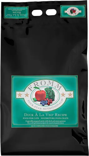 Miniatura 13 de Fromm Four-Star Nutritionals Hasen Duckenpfeffer - Comida seca prémium para gatos, receta de conejo, 10 libras
