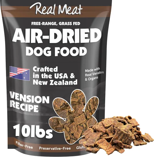 Miniatura 8 de TRMC Real Meat Alimento para Perros Secado al Aire con Carne de Res Real - Bolsa de 2 lb de Alimento para Perros Real Sin Cereales Elaborado