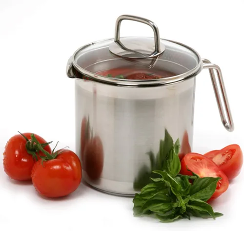 Miniatura 2 de Norpro KRONA - Olla múltiple de 12 tazas con tapa coladora, acero inoxidable