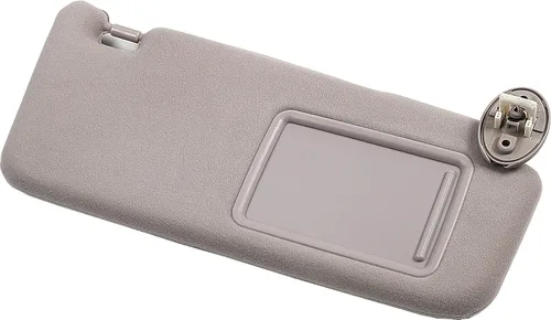 Miniatura 4 de Ezzy Auto Visera solar gris claro para lado derecho del pasajero para Toyota Venza con techo corredizo 2009, 2010, 2011, 2012, 2013, 2014, 2015