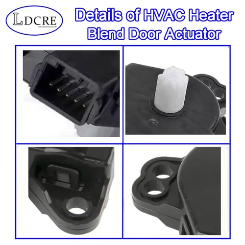 Miniatura 5 de Actuador de puerta de mezcla de calentador HVAC, modo principal, 5 pines, se adapta a Hyundai Azera 2010-2017, Elantra 2011-2016, Sonata 2011-2015