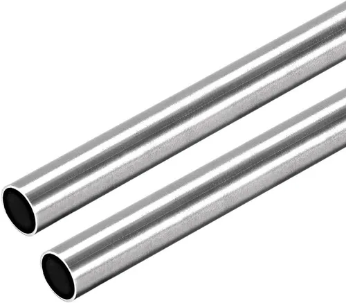 Miniatura 11 de uxcell Tubo redondo de acero inoxidable 304 de 0.236 in de diámetro exterior de 0.016 in de grosor de pared de 9.843 in de longitud, tubo recto sin