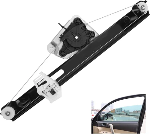 Miniatura 8 de Regulador de ventana, compatible con BMW 3 E90 E91 2006-12 323i 325i 325xi 328i 328xi 330i 330xi 335d 335i 335xi xDrive M3 BMW 3 Elevaluna trasero