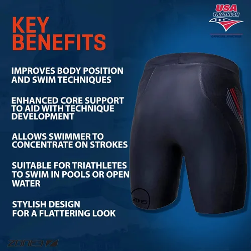 Miniatura 4 de ZONE3 Pantalones cortos de neopreno 'Premium' Aerodome Elite 5/0.118 in