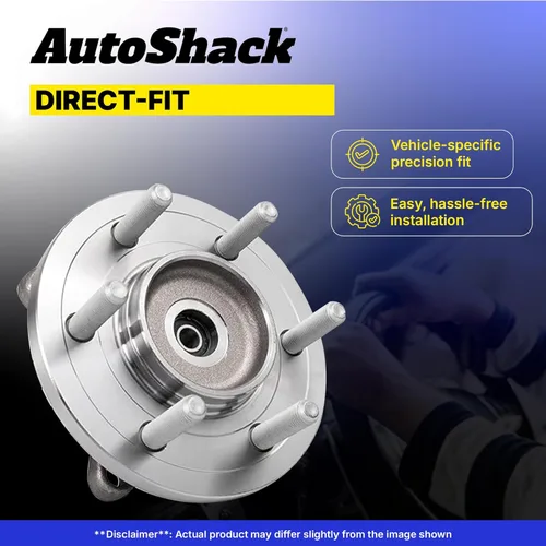 Miniatura 3 de AutoShack - Conjunto de cojinete de cubo de rueda delantera, lado del conductor o del pasajero para Jeep, Cherokee 2014-2023, 4WD AWD FWD L4 2.0L