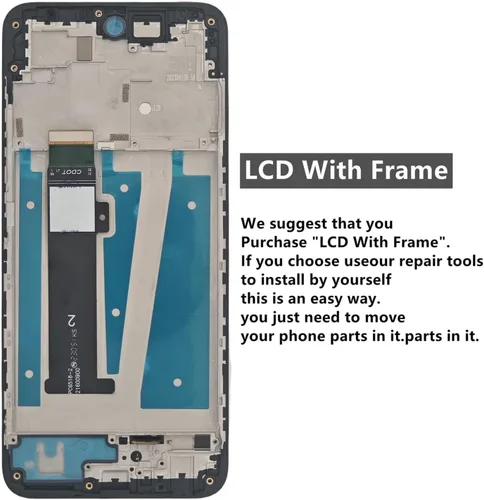 Miniatura 2 de para Motorola G 5G [versión 2023] Reemplazo de pantalla para Moto G 5G 2023 Kit de reemplazo de pantalla con marco XT2313 XT2313-3 XT2313-5 XT2313-6