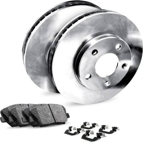 R1 Concepts Kit de freno trasero para Mercedes-Benz C300 2015-2021, Mercedes-Benz C350e 2016-2018, Mercedes-Benz C400e 2015 | Rotores de freno en