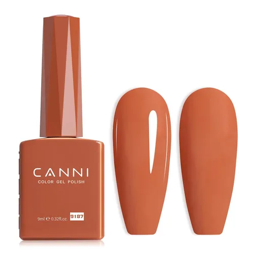 Miniatura 61 de CANNI - Esmalte de uñas de gel rosa claro - 1 unidad de 0.5 onzas, color rosa bebé, color rosa pálido de alto brillo, esmalte de uñas con remojo UV