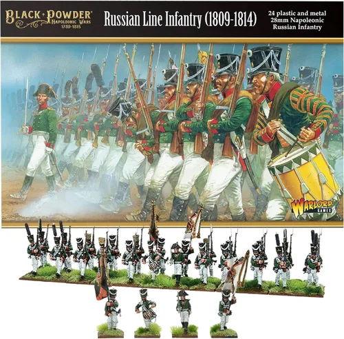 Miniatura 2 de Wargames Delivered - Warlord Games Waterloo - Black Powder 2ª edición 1.102 in Miniaturas Starter Set -122 Infantería, 12 Caballería, 1 Máquina